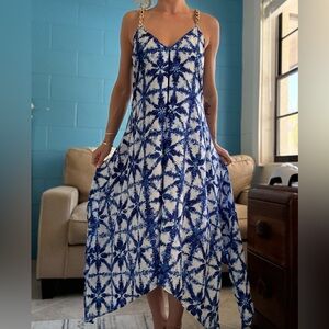Michael Kors Blue and White Dress 🤍